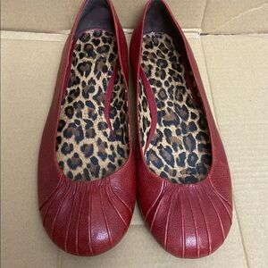 GIANNI BINI WOMENS FLATS LOAFERS SLIP ON LEATHER SHOES Sz 8.5